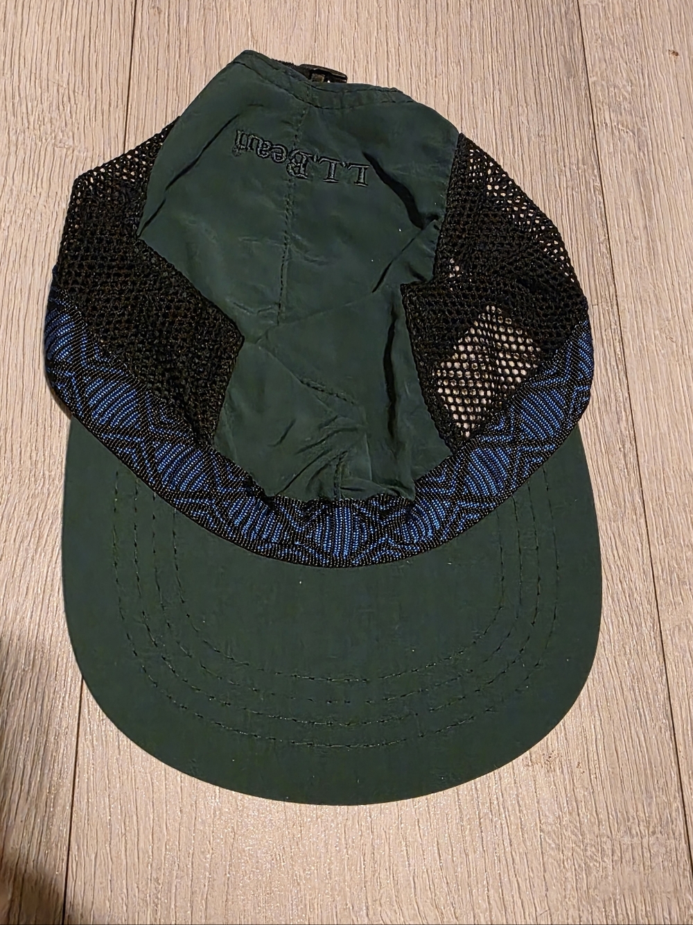 L.L. Bean Green and Black Mesh Back  Hat